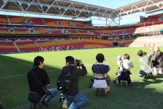 レッズ、サンウルブズ戦を前にキャプテンズラン！＝＝Brisbane Calling (2)