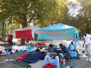 「WE　WILL　RISE！」ミュンヘンで行われているアフリカ系難民によるハンガーストライキ