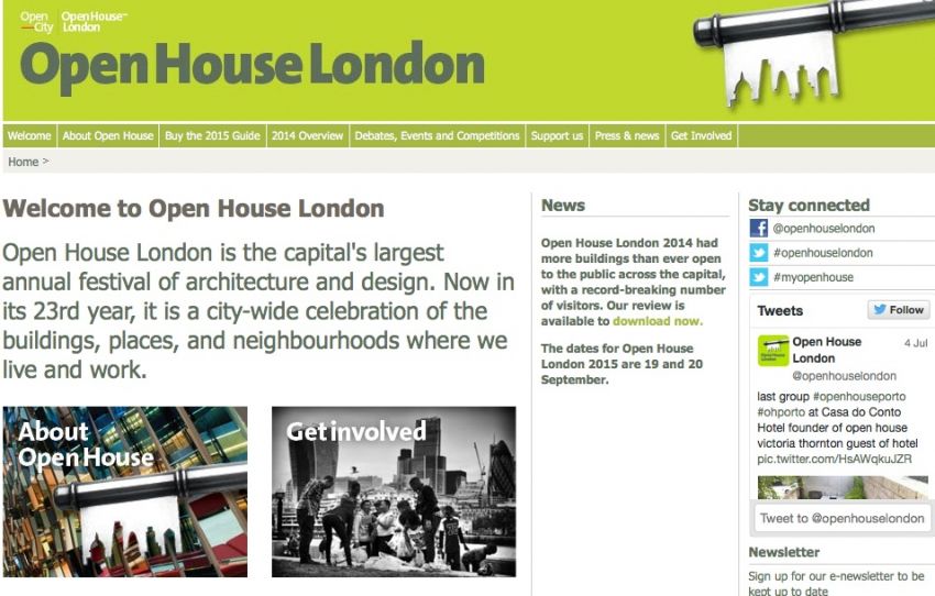 日頃非公開の建物が見学できる！　ロンドン・オープンハウス