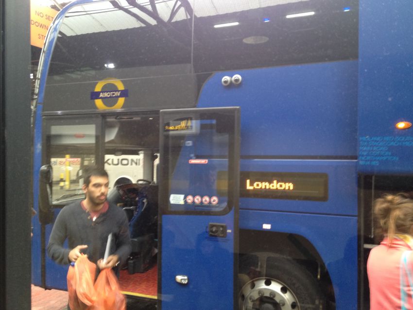 高速バスで行く欧州の旅