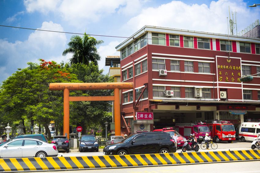 町中に大きな鳥居が＝台湾に残る日本の痕跡「汐止神社址」