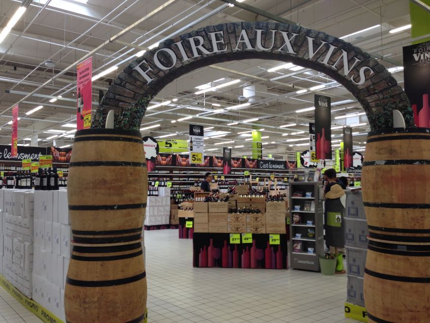 フランスで秋のワインのセールが始まります！