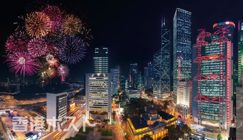 春節の花火観賞にぴったり　